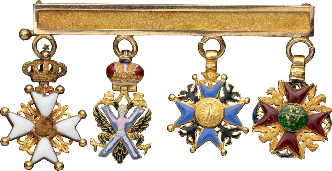 Колодка с фрачной копией ордена Святого Андрея Первозванного.jpg