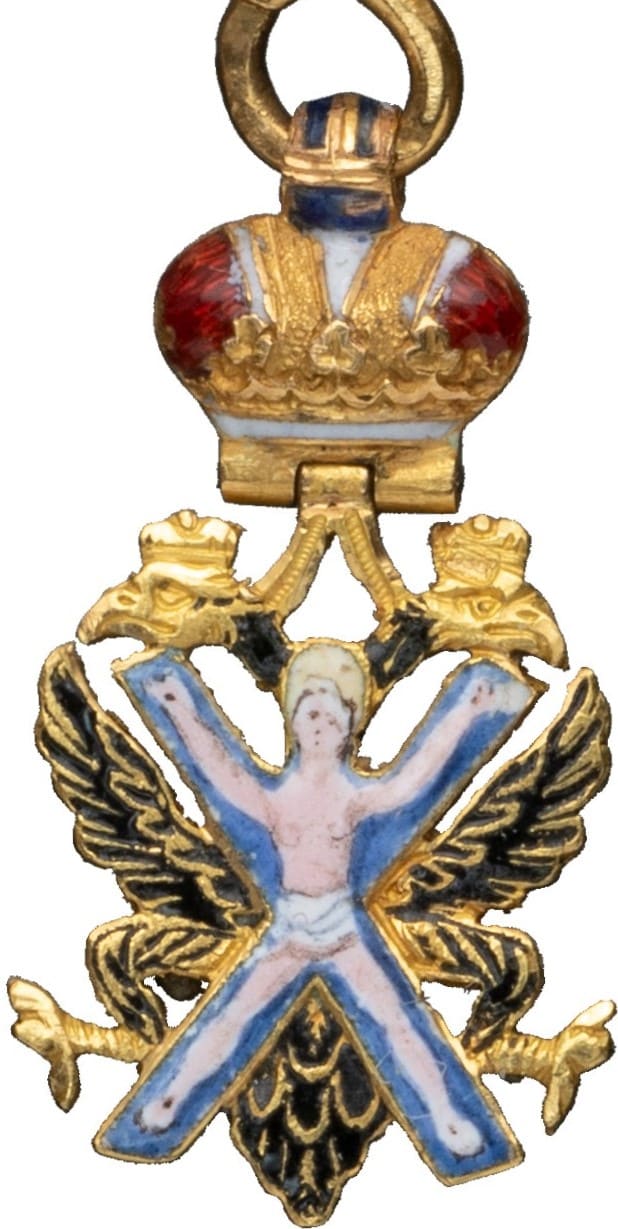 Колодка с фрачной копией ордена Святого Андрея  Первозванного.jpg