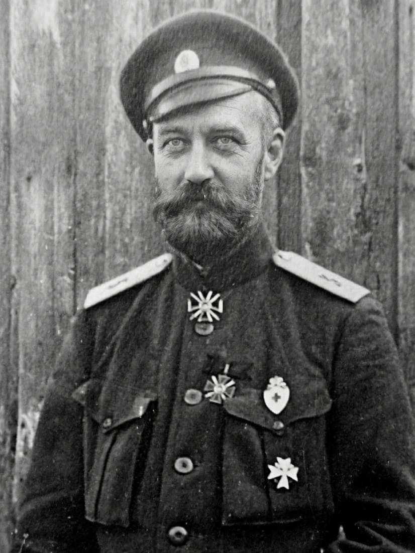 Командир 3-го пехотного Нарвского полка полковник барон фон Притвиц Дмитрий Николаевич.jpg