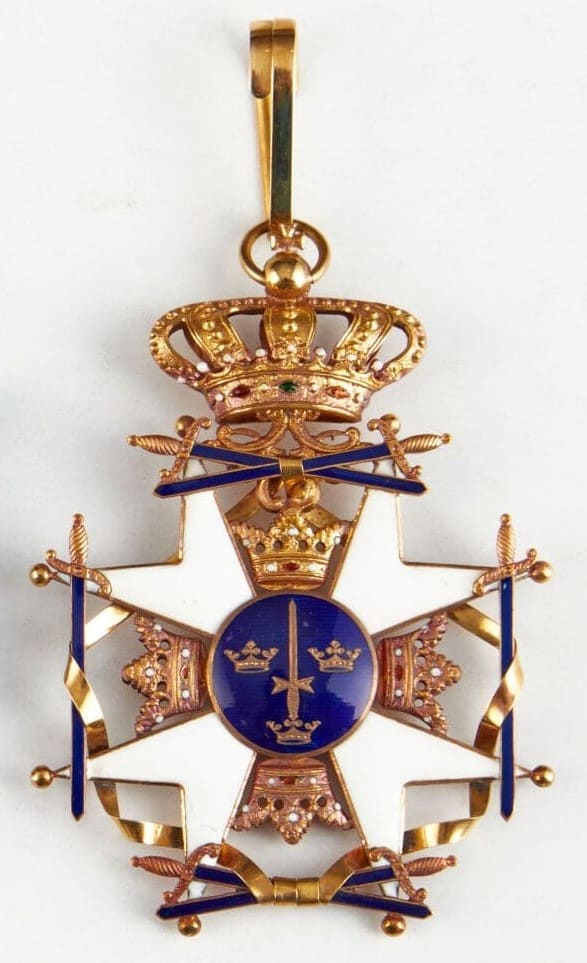 Kommendör med stora korset  Royal Order of the Sword.jpg