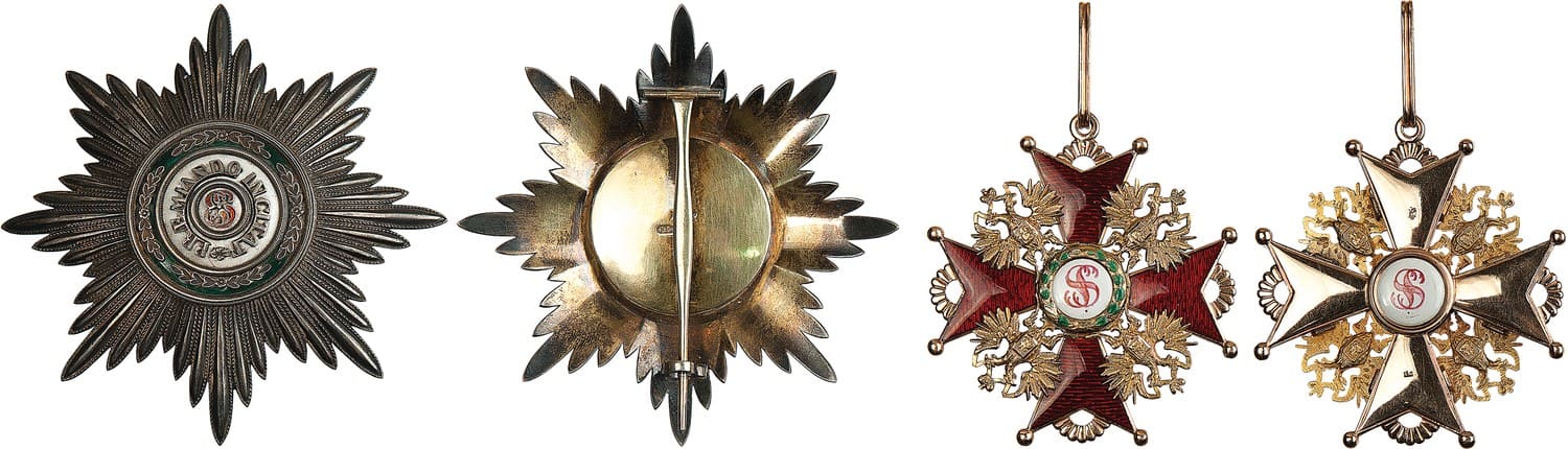 Комплект знаков Ордена Св. Станислава 1-й степени.jpg