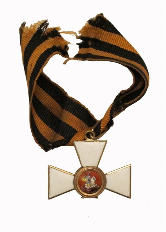 Крест ордена св. Георгия Победоносца 4-й степени за 25-летнюю службу.jpg