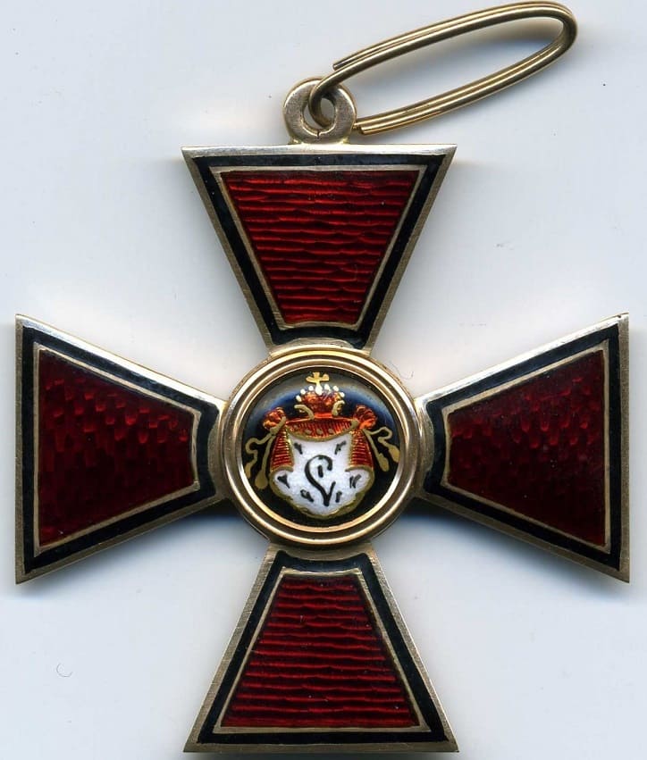 Крест ордена Святого Владимира 1-2 степени мастерской Юлиуса Кейбеля.jpg