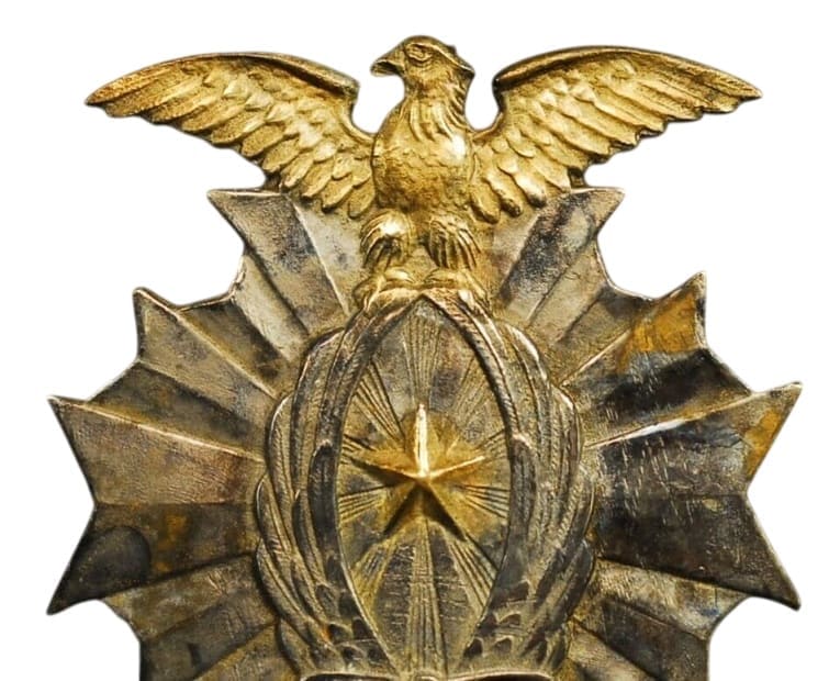 満州派遣 関東軍飛行隊 記念章 日本軍 鷲エンブレムの金属製バッジ Badges and Watch Fobs of Kwantung Army Flying Corps/関東軍飛行隊