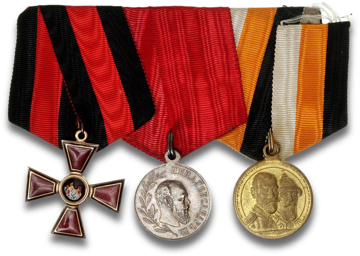 Lieutenant General of the Admiralty Lev Alekseevich Lyubimov Medal Bar.jpg