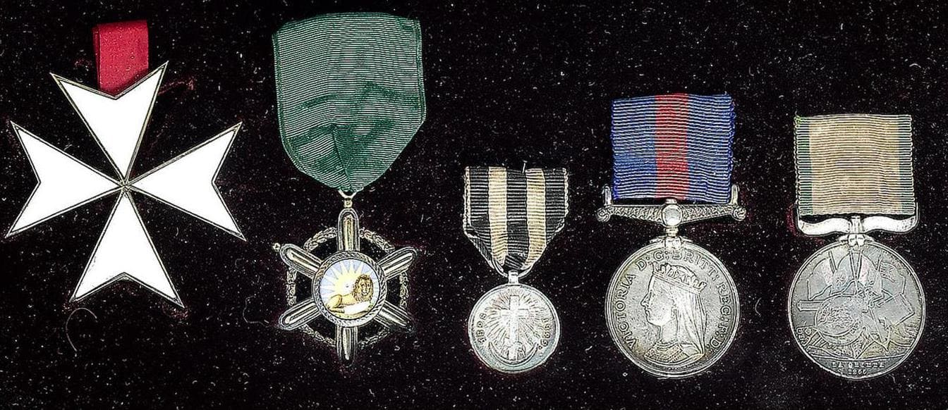 Major-General  Sir James Edward Alexander of Westerton awards.jpg