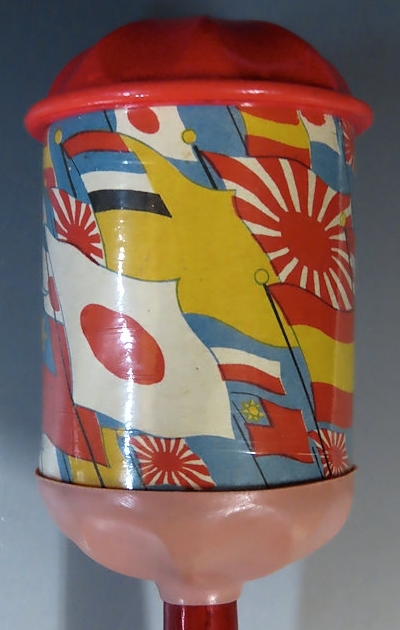 Manchukuo flag  Celluloid rattle  celluloid toy.jpg