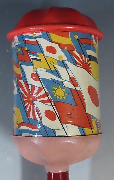 Manchukuo flag  Celluloid rattle   celluloid toy.jpg