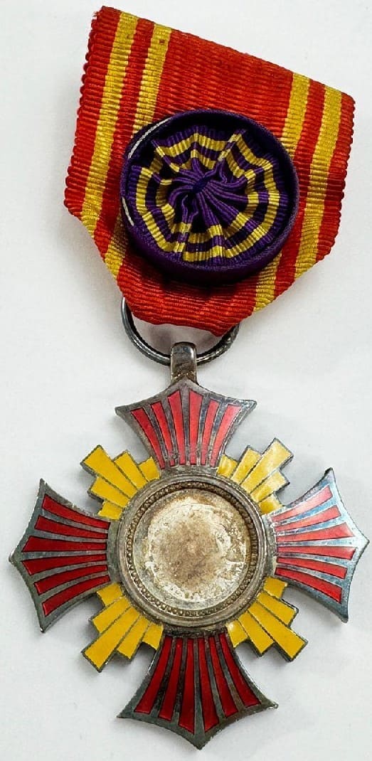 Manchukuo Red Cross Society Merit Order/満州国赤十字社有功章