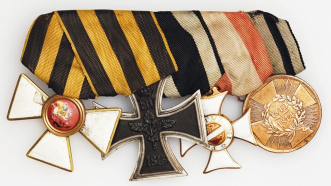 Medal bar of Frederick William III of Prussia.jpg