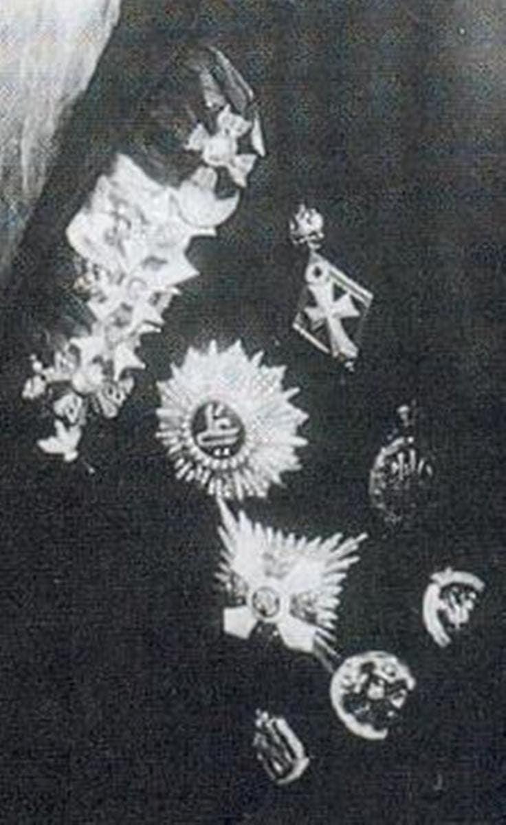 Medal bar of  Hofrat Dr. Gabriel Jacques von Rosenberg.jpg