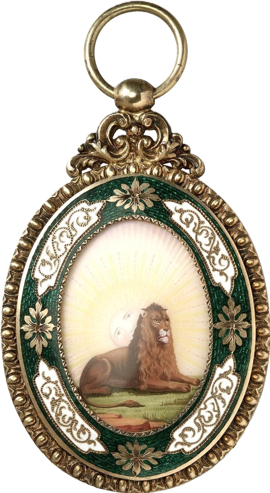 Medallion-shaped Orders of the Lion and Sun.jpg