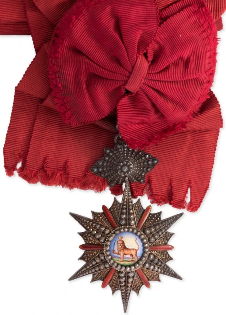Military Division Order of the Lion and Sun made  by Rothe.jpg