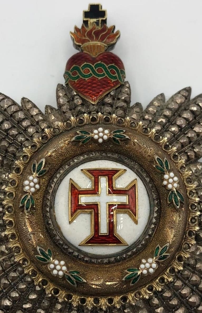 Military Order  of Christ breast star made by Boullanger, Paris.jpg