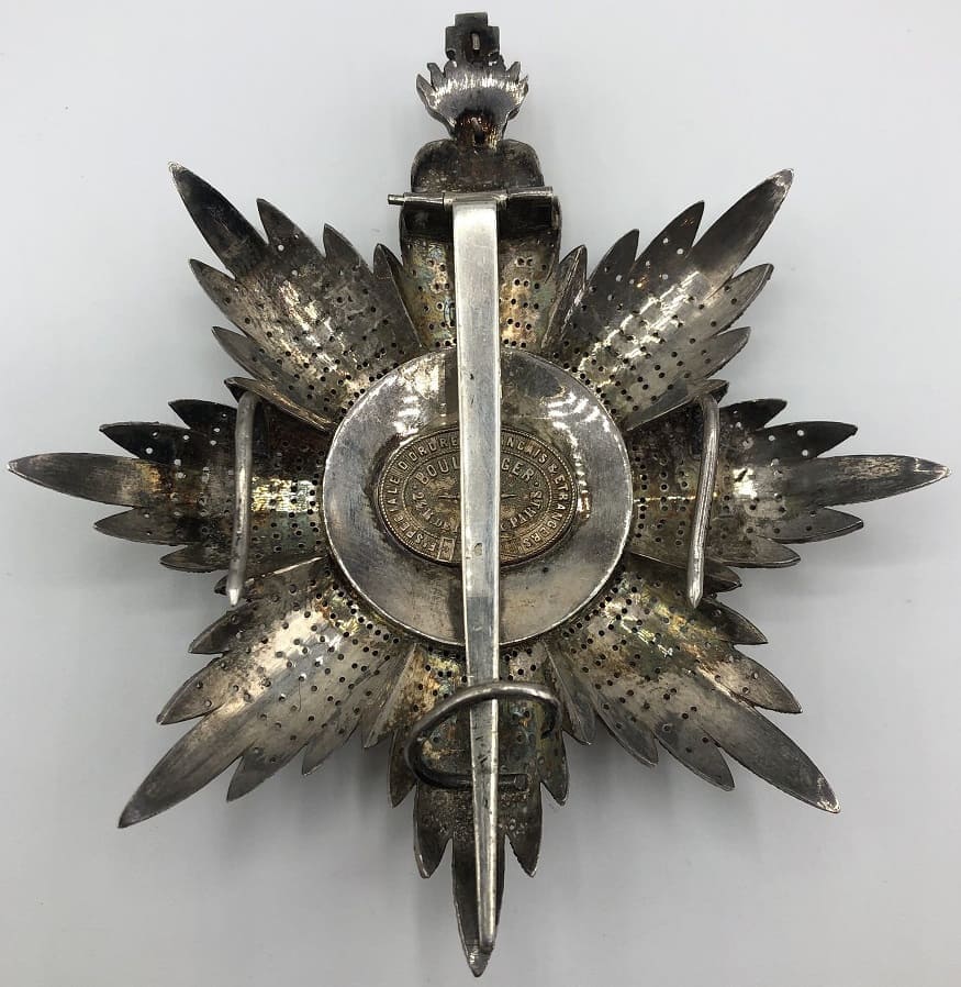 Military Order of Christ breast star made by Boullanger,  Paris.jpg