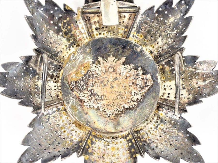 Military Order of Christ breast star made by  Halley.jpg