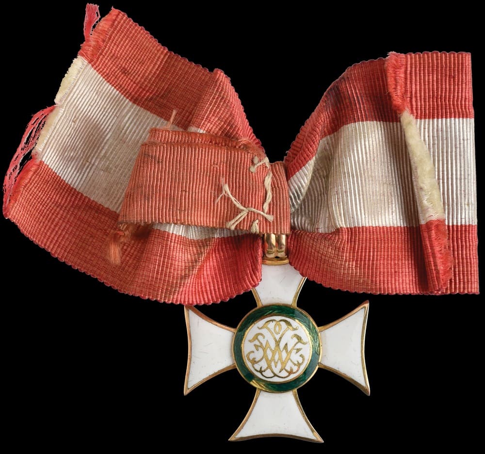 Military  Order of Maria Theresa awarded to Major-General Sir Frederick Adam in 1815.jpg Military  Order of Maria Theresa awarded to Major-General Sir Frederick Adam in 1815.jpg