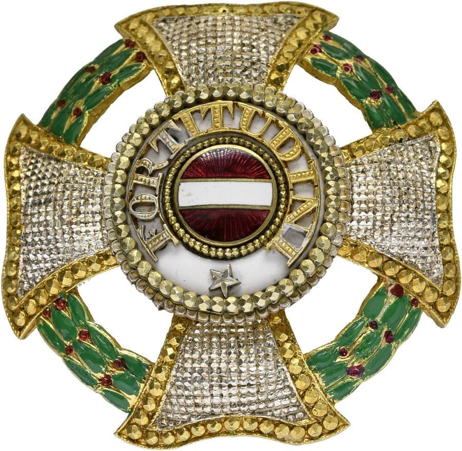 Military Order of Maria Theresa breast star made by Rothe, Wien.jpg