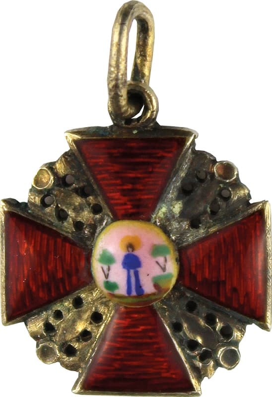 Миниатюра Ордена Святой Анны клеймо АБ.jpg