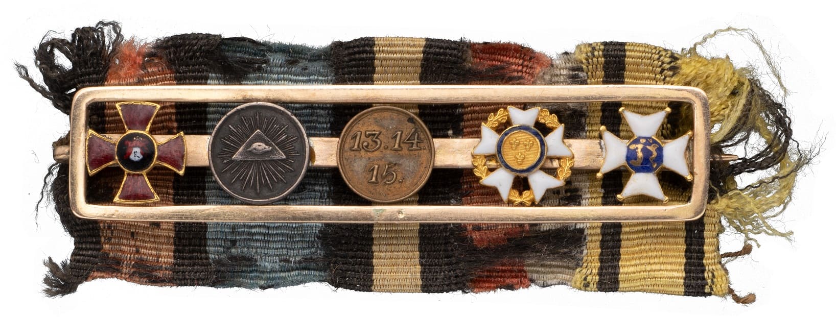 Miniature bar with five awards.jpg