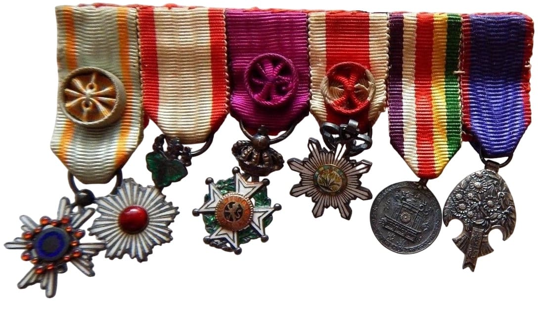 Miniature Group of Japanese Awards.jpg