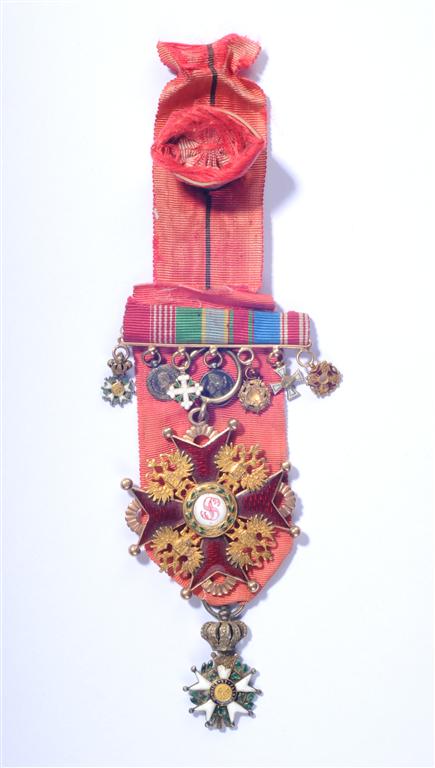 Miniature Group with Imperial Russian Order.jpg