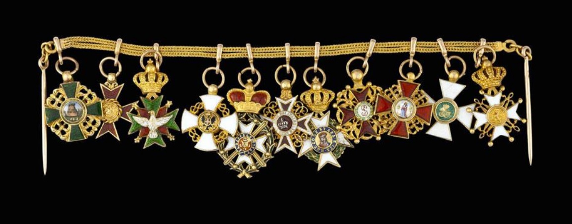 Miniature Group  with Imperial Russian Orders.jpg