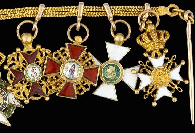 Miniature Group  with  Imperial Russian Orders.jpg