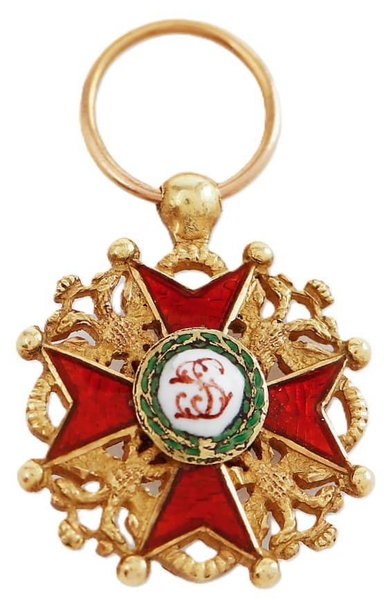 Miniature Order of  Saint  Stanislaus  with swords.jpg