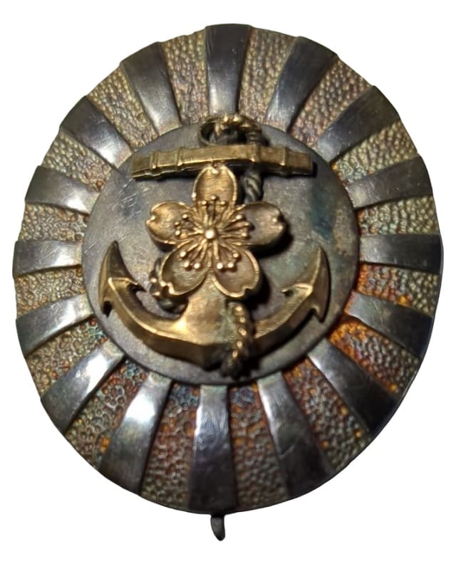 Naval Academy Graduation Badge Fake.jpg