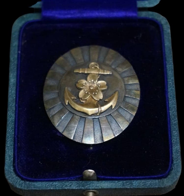 Naval Academy Graduation Badge  made by Miyamoto Shoko workshop.jpg