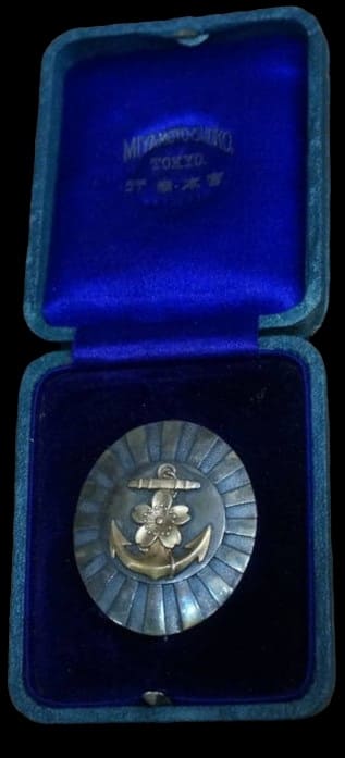 Naval Academy Graduation  Badge  made by Miyamoto Shoko workshop.jpg