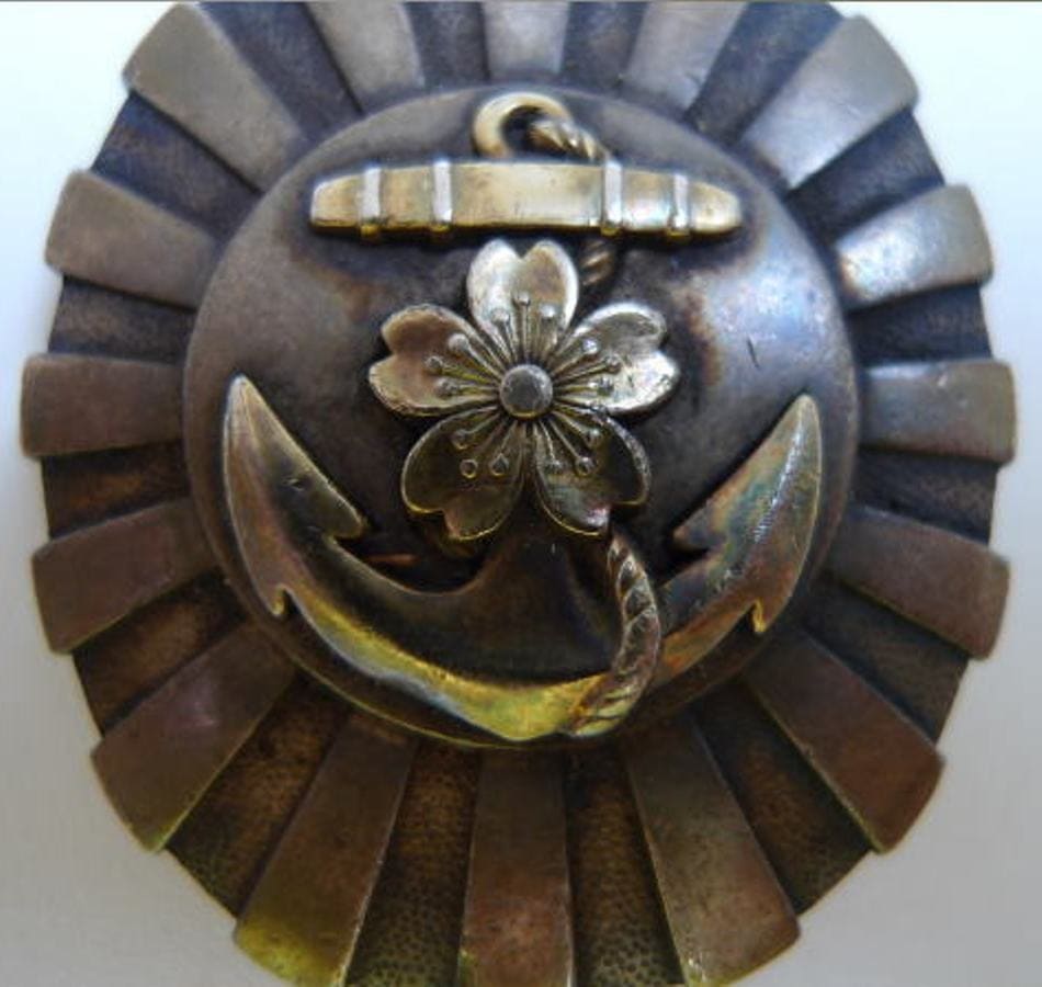 Navy Academy Graduation Badge of Rear Admiral Oishi  Shokichi.jpg