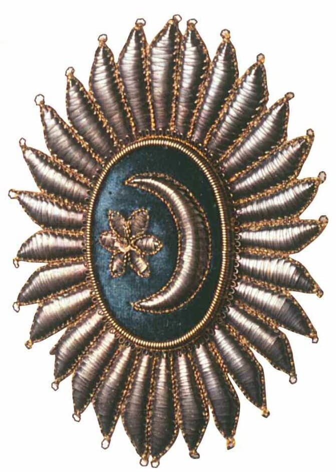 Nelson's  Embroidered Breast Star  of the Imperial Ottoman Order of the Crescent.jpg