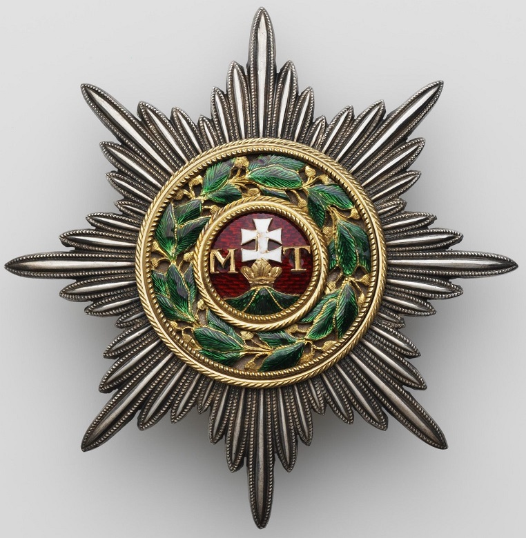 Nicholas I russian made breast star of the Order of Saint Stephen.jpg