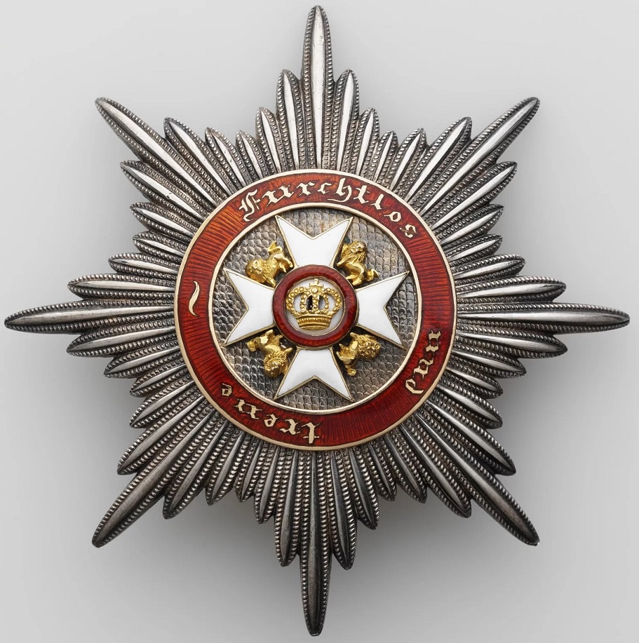 Nicholas I russian made breast star of the Order of the Crown Württemberg.jpg