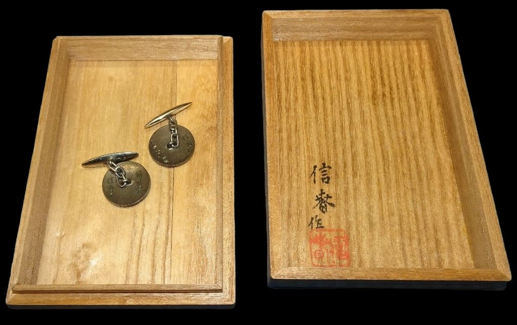 Nomonhan  Incident Commemorative  Cufflinks.jpg