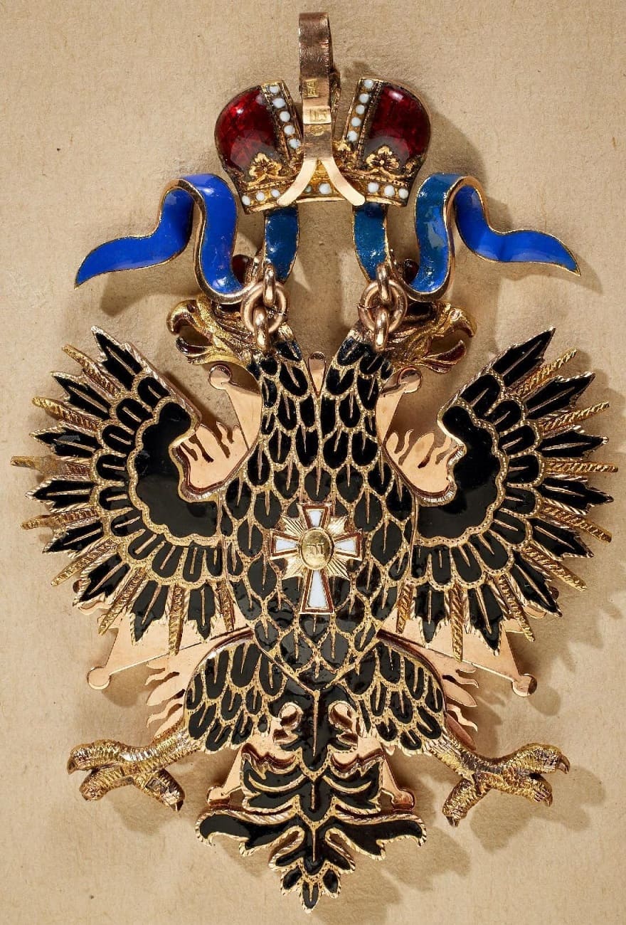 Орден Белого  Орла мастерской Юлиуса Кейбеля 1870.jpg