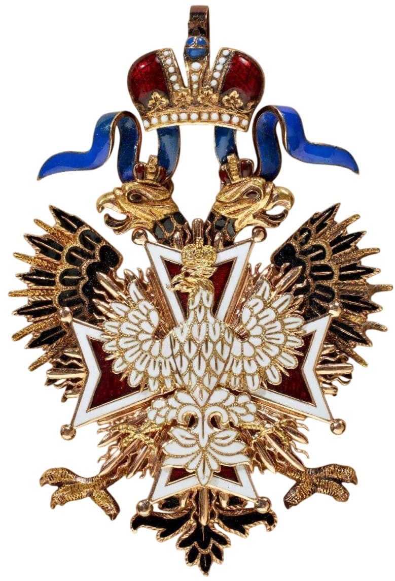 Орден Белого Орла мастерской Юлиуса Кейбеля 1870 .jpg