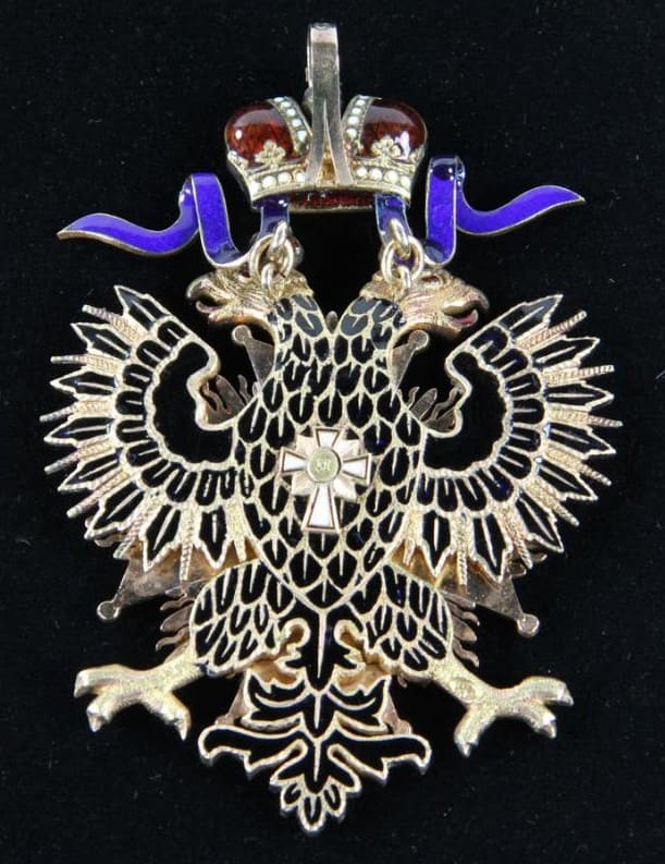 Орден Белого  Орла мастерской Вильгельма Кейбеля WK.jpg
