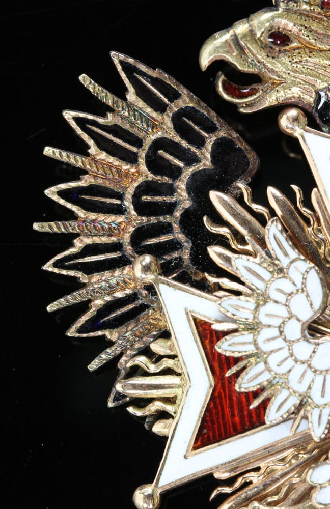 Орден Белого  Орла мастерской  Вильгельма Кейбеля WK.jpg