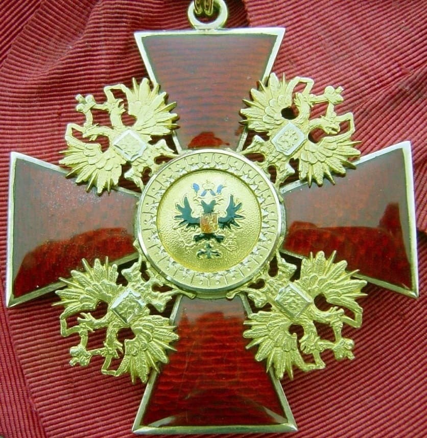 Орден Святого Александра  Невского для нехристиан мастерской Юлиуса Кейбеля.jpg