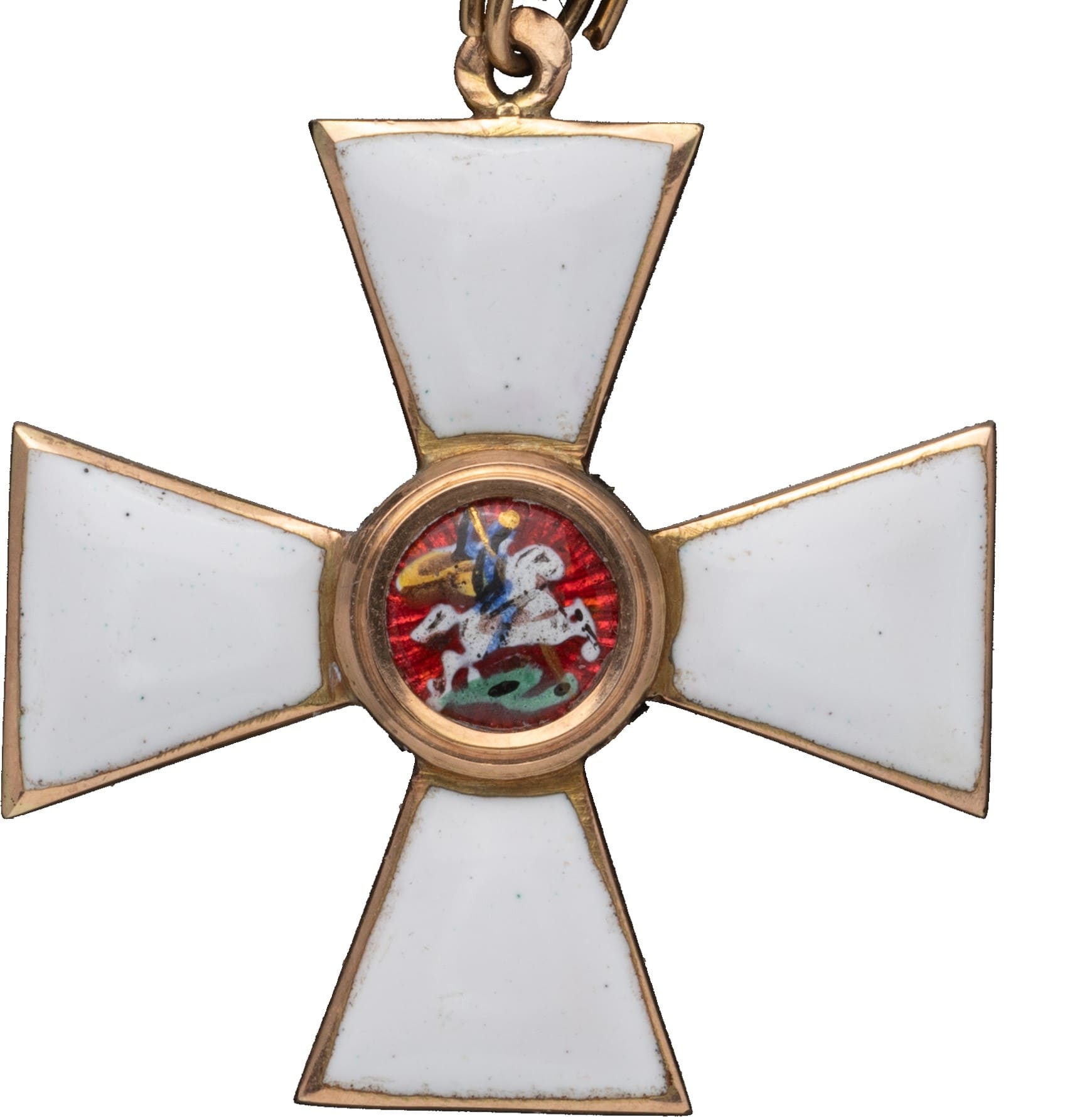 Орден Святого Георгия 4-й степени фирмы Эдуард клеймо ВД.jpg