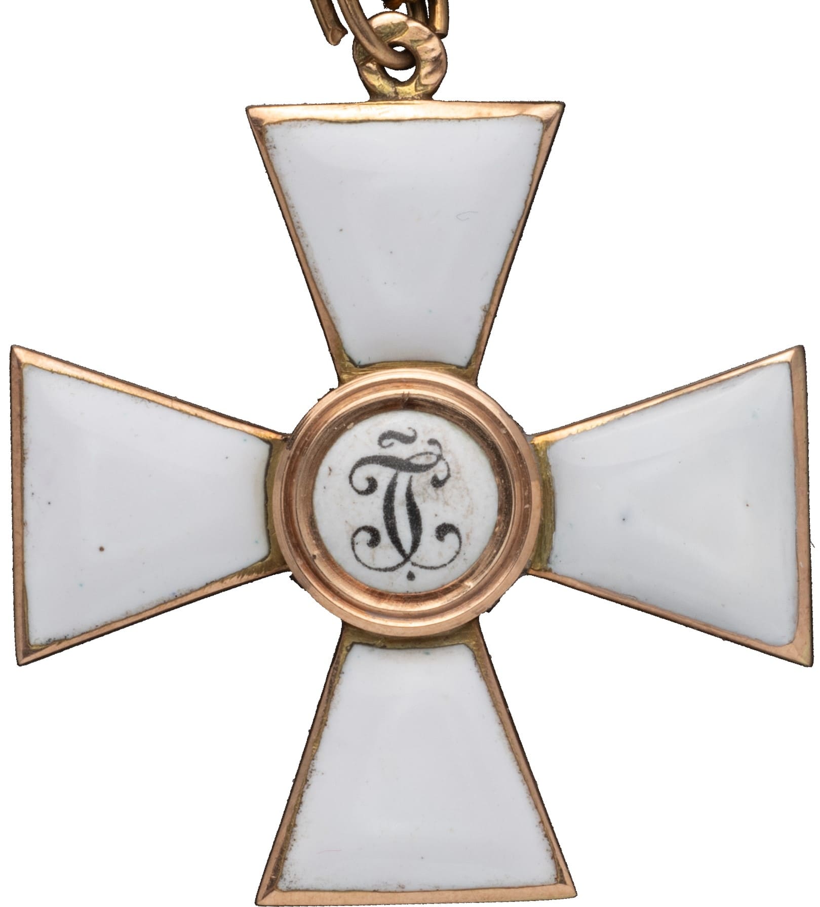 Орден Святого Георгия 4-й  степени фирмы Эдуард клеймо ВД.jpg