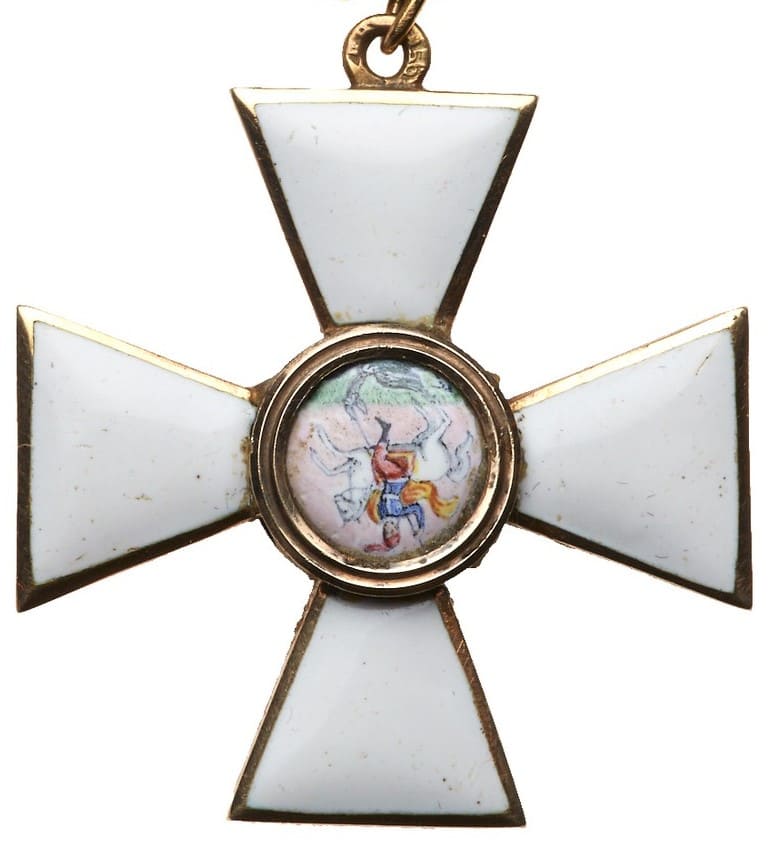 Орден святого Георгия 4-й степени клеймо Н.А.jpg