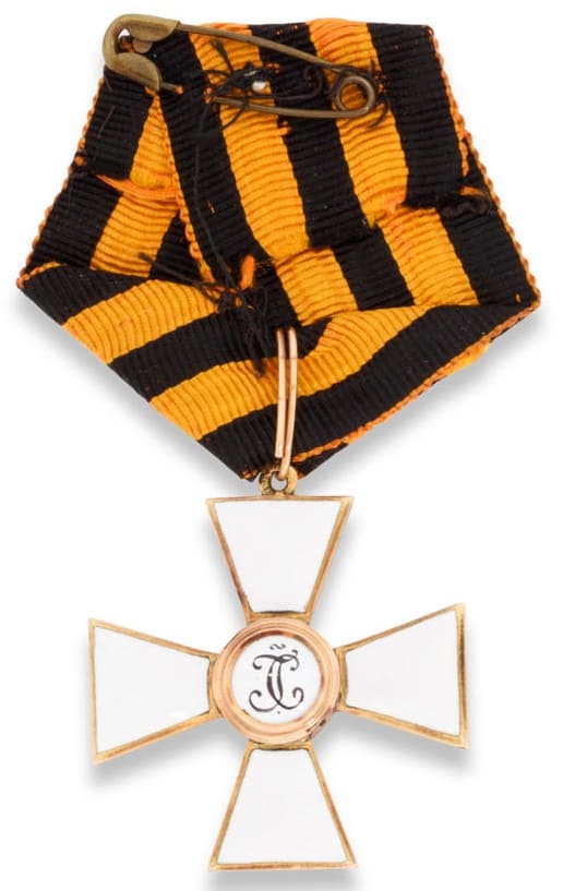Орден  Святого Георгия 4-й степени в золоте фабрики Эдуард.jpg