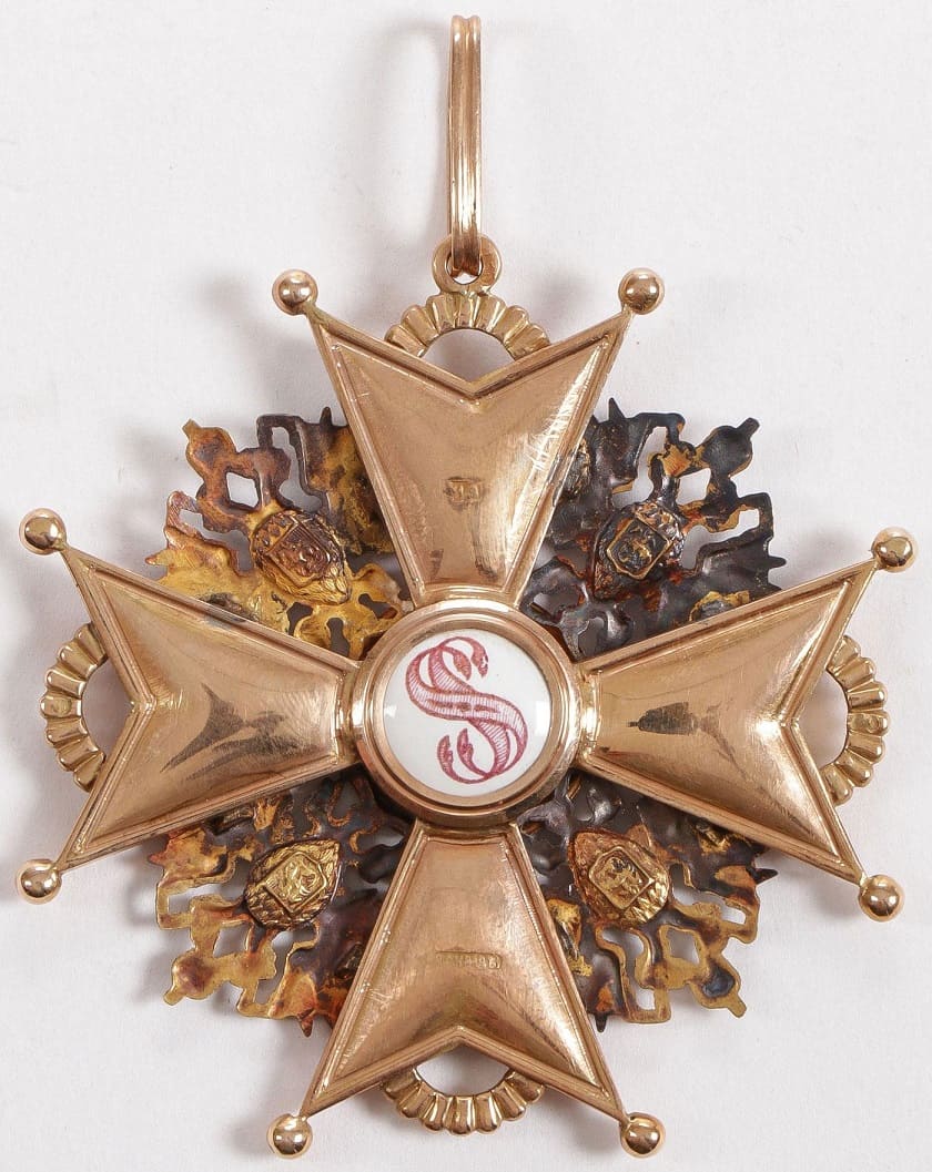 Орден Святого Станислава 1-й  степени фабрики Эдуард ИЛ.jpg