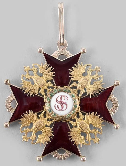 Орден Святого Станислава 1-й степени клеймо IK.jpg