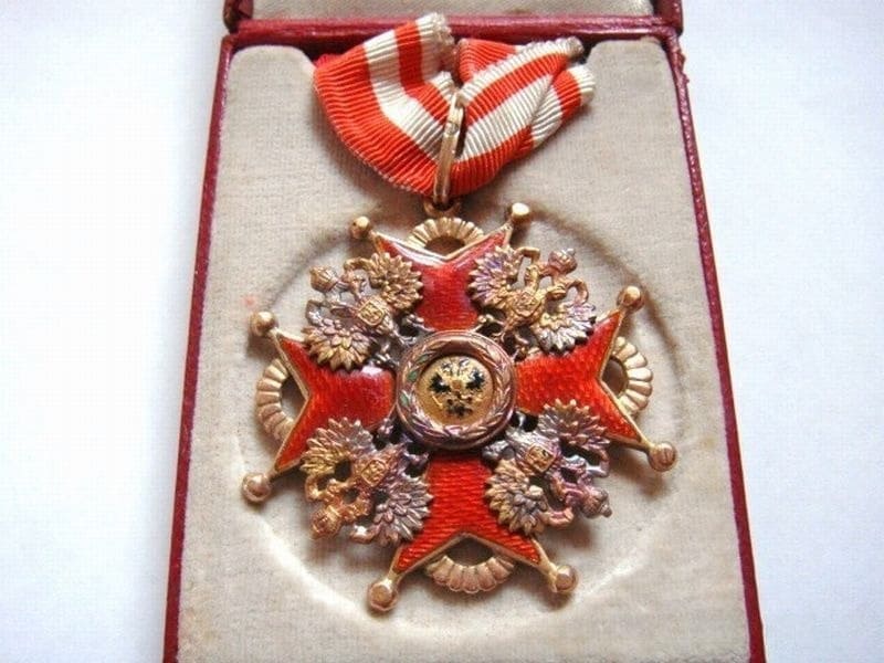 Орден Святого Станислава 2-й степени для нехристиан фабрики  Эдуард.jpg
