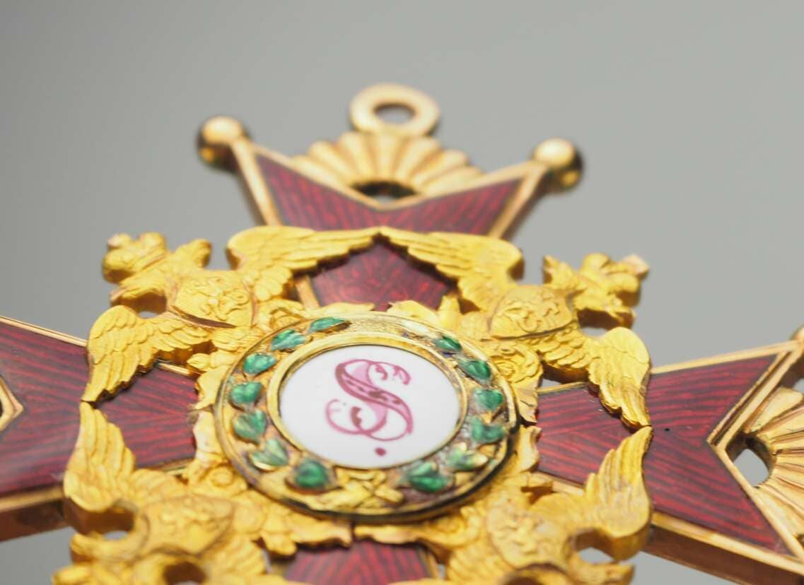 Орден Святого Станислава 2-й  степени мастерской Кейбель и Каммерер.jpg